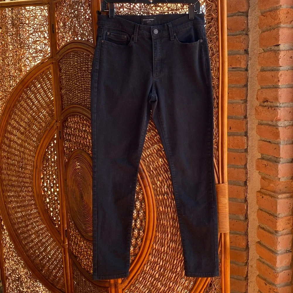 Banana Republic Men's Black Jeans Excellent Condition